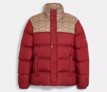 Signature Steppjacke Mit Colourblock