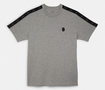 T-Shirt mit Signature-Ärmelstreifen