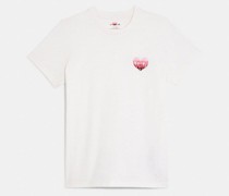 Signature-T-Shirt mit Herz