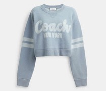 Kurzer Coach-Pullover