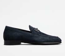 Loafers aus Veloursleder