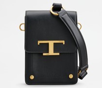 Tasche T Timeless aus Leder Micro