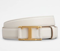 Gürtel T Timeless aus Leder