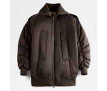 Gefütterte Bomberjacke