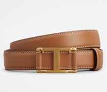 Gürtel T Timeless aus Leder