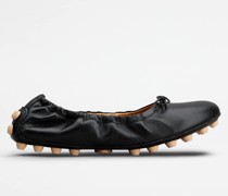 Ballerinas Bubble aus Leder