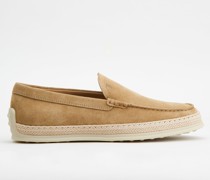 Slip-ons aus Veloursleder