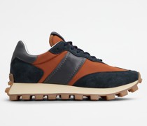 Sneakers Tod’s 1T aus Veloursleder und Stoff