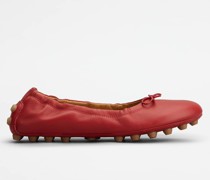 Ballerinas Bubble aus Leder