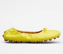 Ballerinas Bubble aus Leder