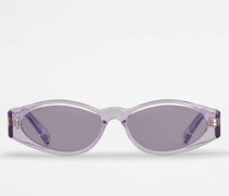 Ovale Sonnenbrille