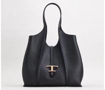 Mittelgroße Shopping Bag T Timeless aus Leder