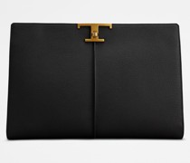 Aktentasche T Timeless aus Leder Medium