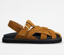 Sandalen T Timeless aus Veloursleder