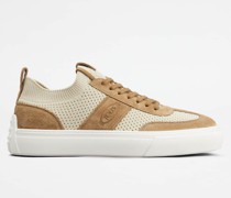Sneakers Tod's aus Stoff und Veloursleder