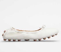 Ballerinas Bubble aus Leder