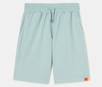 Bermudas aus Bio-baumwolle Mann, Acquamarine