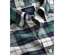 Kariertes Oxfordhemd