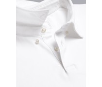 Smartes Polo aus Jersey Weiß