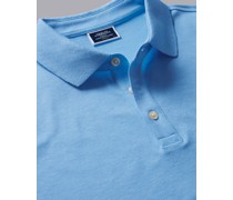 Tyrwhitt Piqué-Polo Hellblau