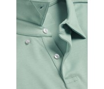 Smartes Jersey-Polo Mintgrün