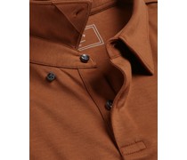 Smartes Jersey-Polo Toffee