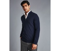 Troyer aus Merino Marineblau