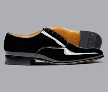 Oxford-Schuhe aus Lackleder -
