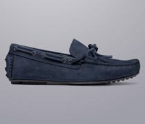 Loafer-Fahrschuhe Marineblau