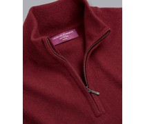 Troyer aus Kaschmir Rot