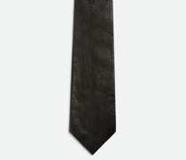 Krawatte As Glänzendem Leder