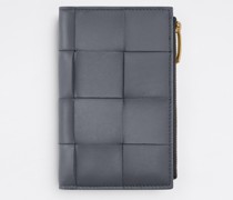 Mittelgrosses Cassette Bi-fold Portemonnaie Mit Zip