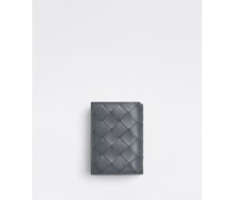 Tiny Intrecciato Tri-fold Portemonnaie Mit Zip