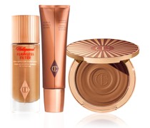 New! Bronze & Glow From Head To Toe Kit - Face & Body Kit