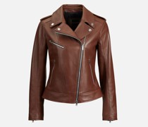 Bikerjacke aus Leder  L