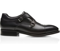 Business Casual Double Monk - black UK 11.5