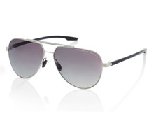 Sonnenbrille P´8935 - (D) palladium, black 62