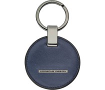 Keyring Circle - dark blue