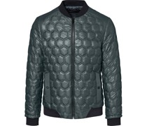 Hexagon Quilted Jacket - urban green 52