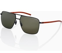 Sonnenbrille P´8963 - (B) black, red 61