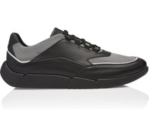 MetroRacer Calf Sneaker - black/mesh metallic 41