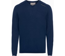 EvoKNIT® V-Neck Pullover - persian blue XS