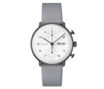 max bill Chronoscope Saphirglas Herren...