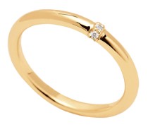 Damen Goldring Horizon Gold