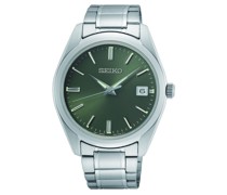 Quarz mit Saphirglas Herrenuhr