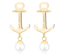 Ohrstecker Anchor Pearl IP Gold Pea...
