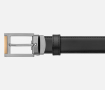 Gürtel Aus Leder In Schwarz