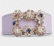 Armband mit Flower-Strass-Colored-Schnalle