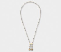 Kette Airpods Pearl Cat aus Metall