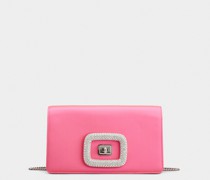 Tasche Mini Viv' Choc Jewel aus Satin